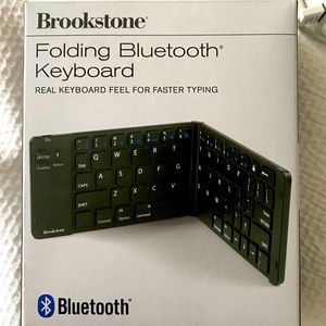Brookstone folding Bluetooth keyboard